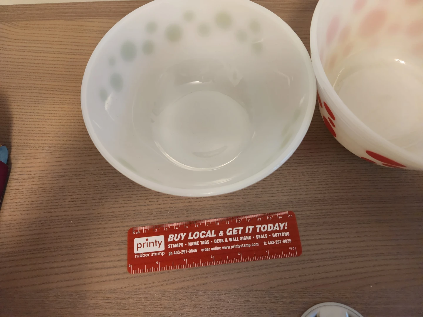 Vintage Fire King Mixing Bowls (Set of 2) - photo 2