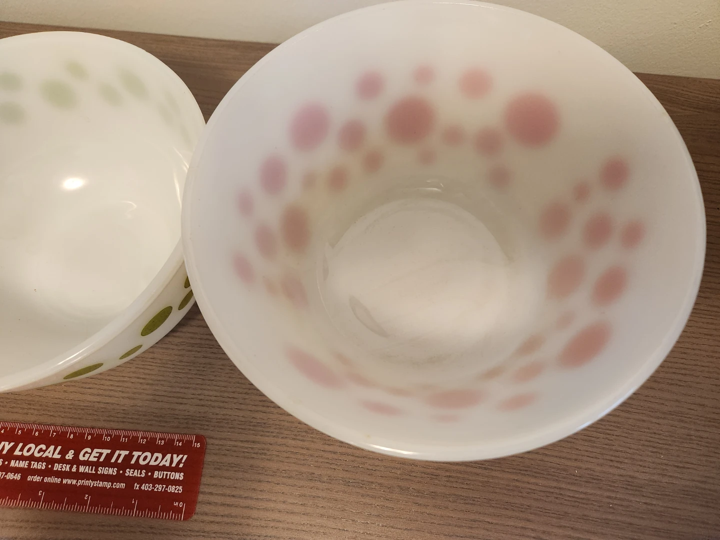 Vintage Fire King Mixing Bowls (Set of 2) - photo 3