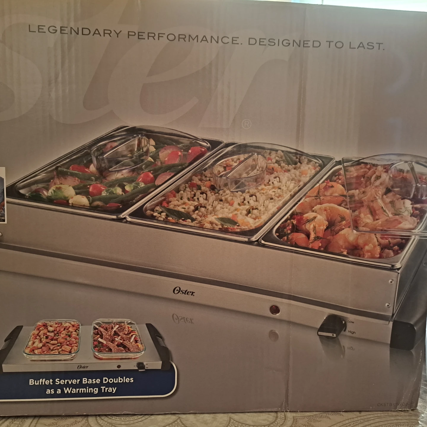 Oster Triple Station Buffet Server and Warming Tray - photo 2