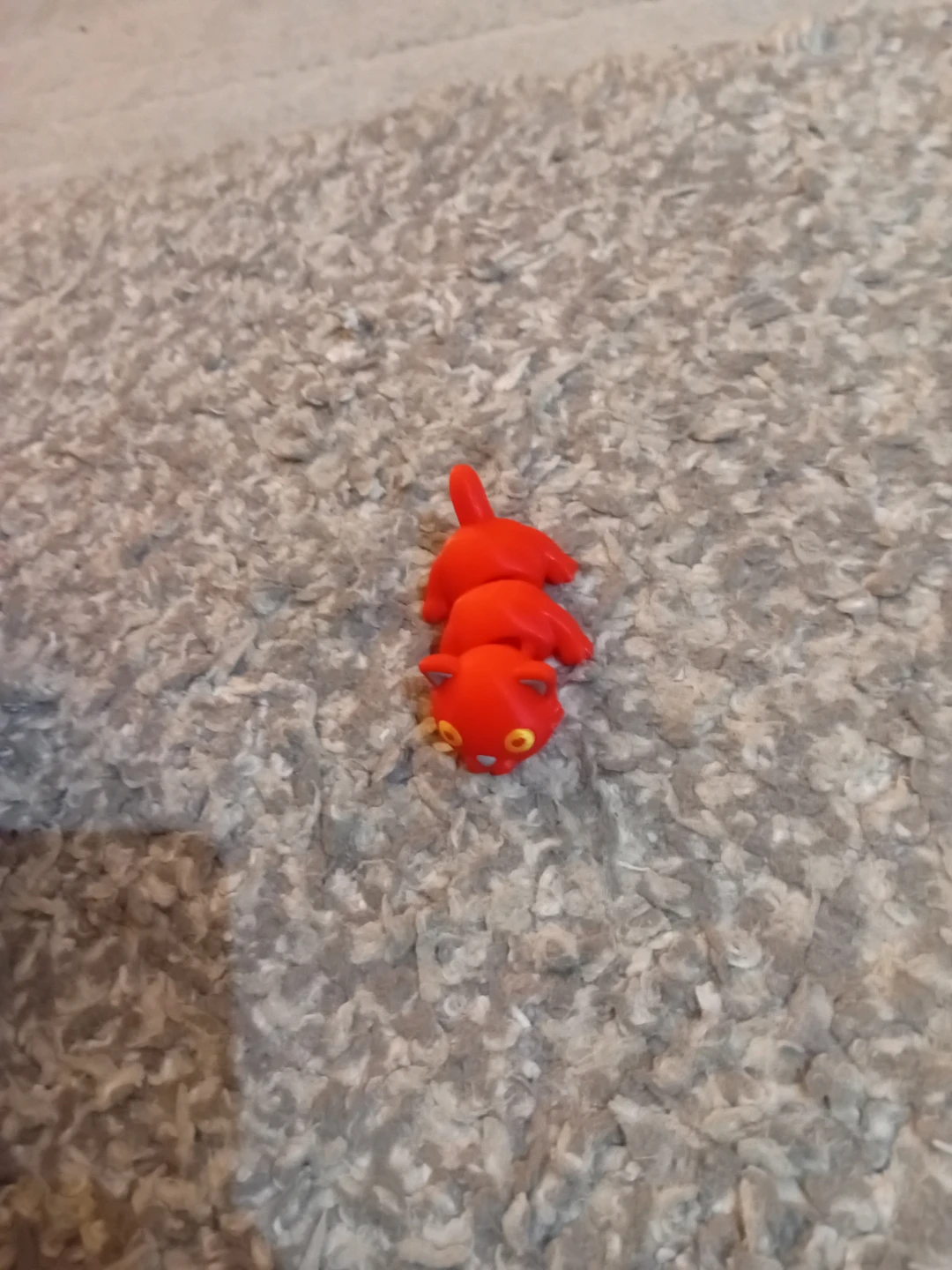 Red Cat Figurine