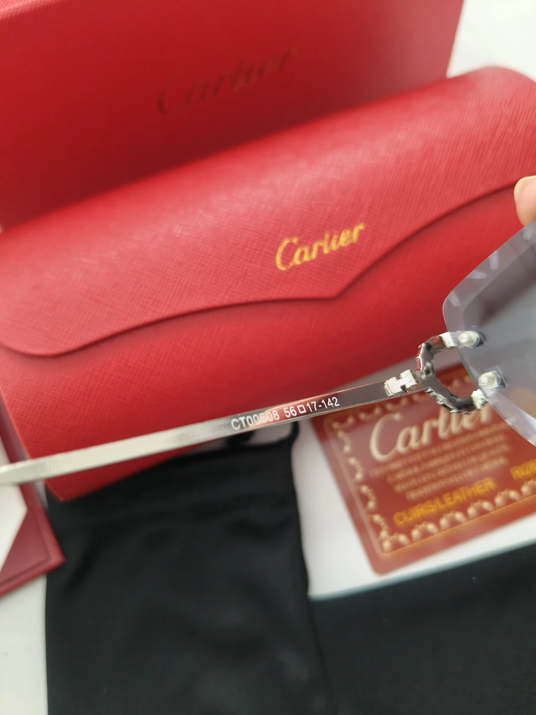 Cartier Rimless Sunglasses - photo 5