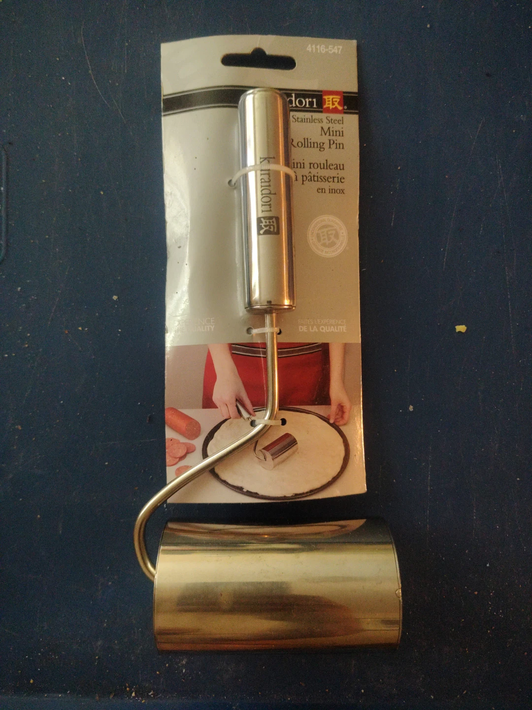 Kuraidori Stainless Steel Mini Rolling Pin