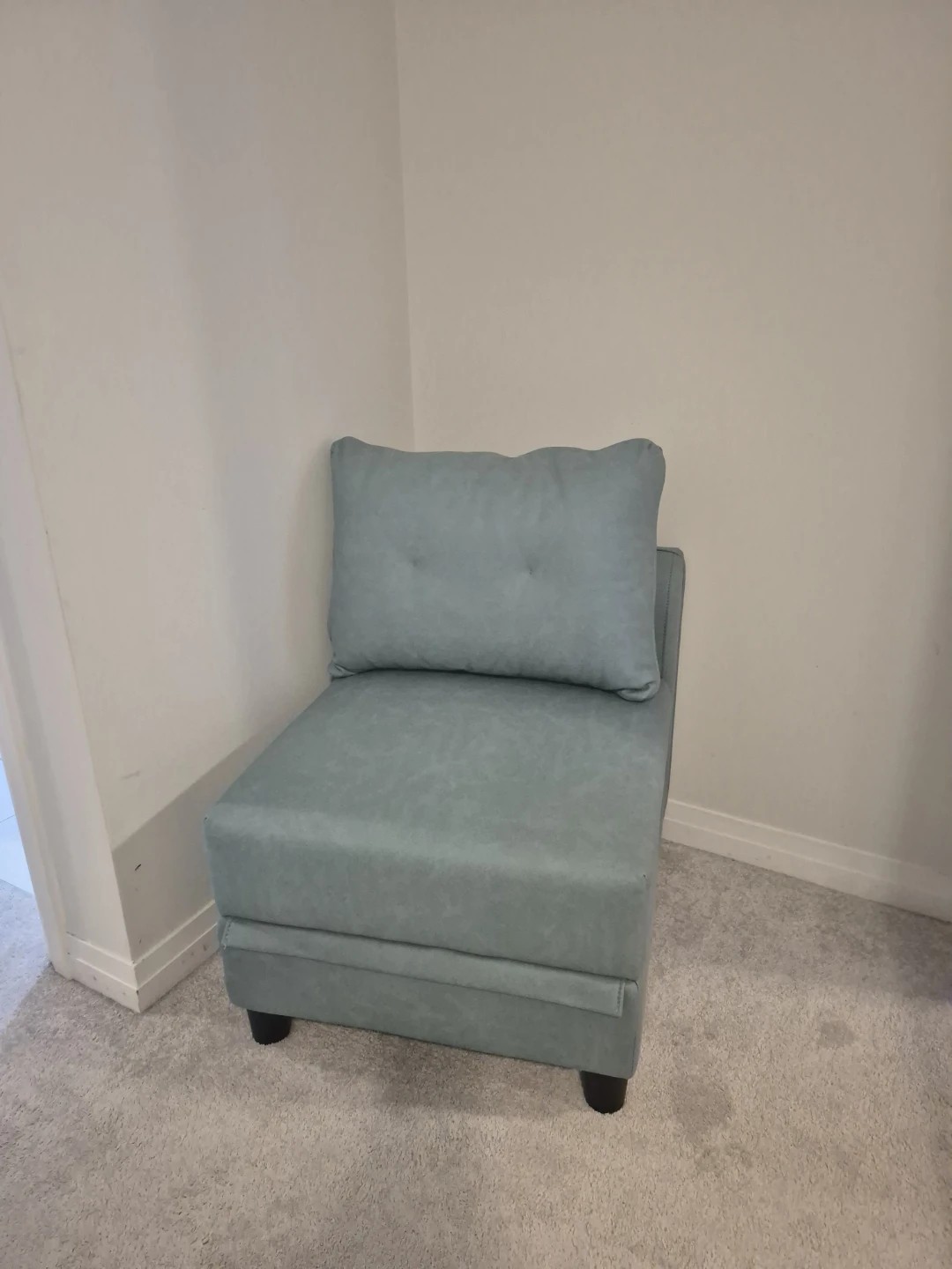 🔥BRAND NEW - Teal Accent Chair 🛋 with Storage - photo 2