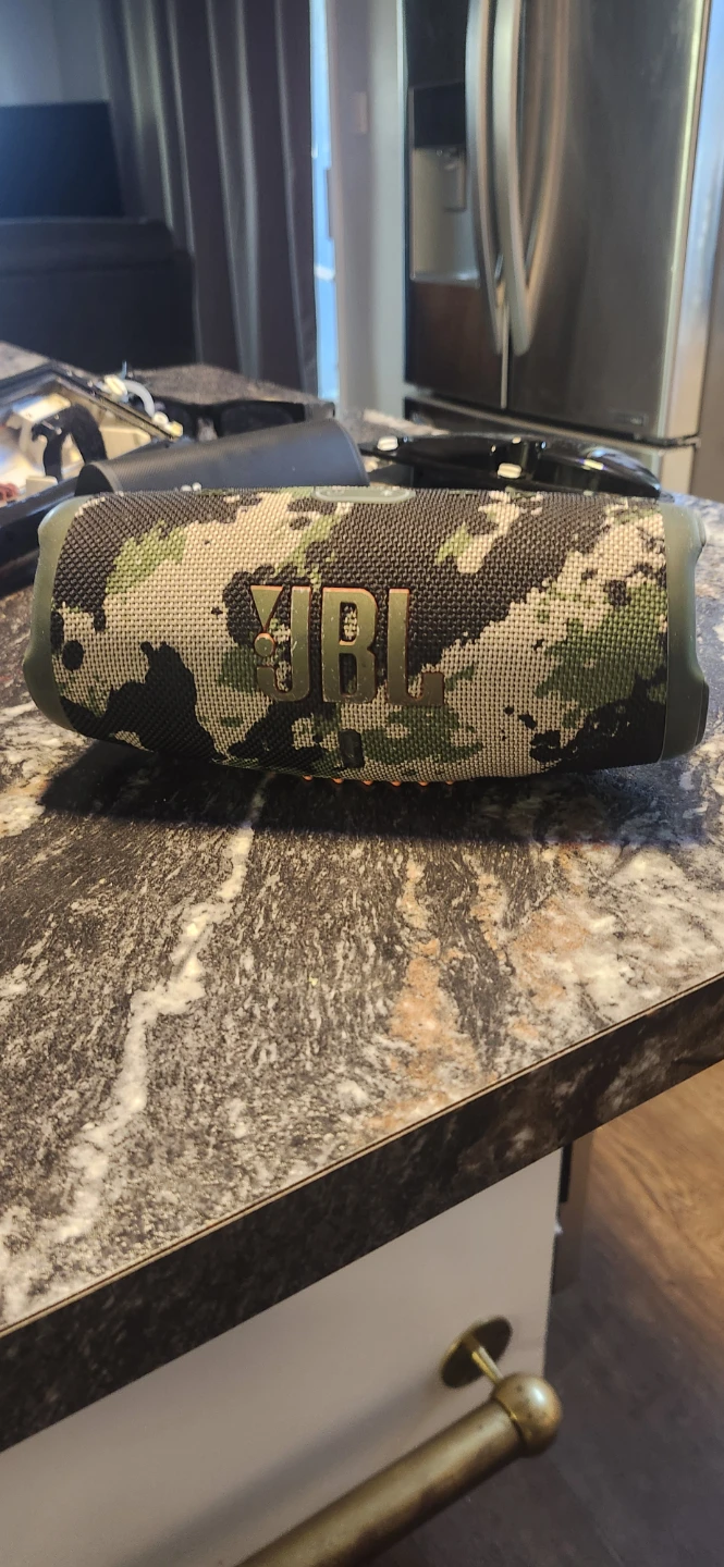 JBL Charge 5 Portable Waterproof Speaker - Camouflage