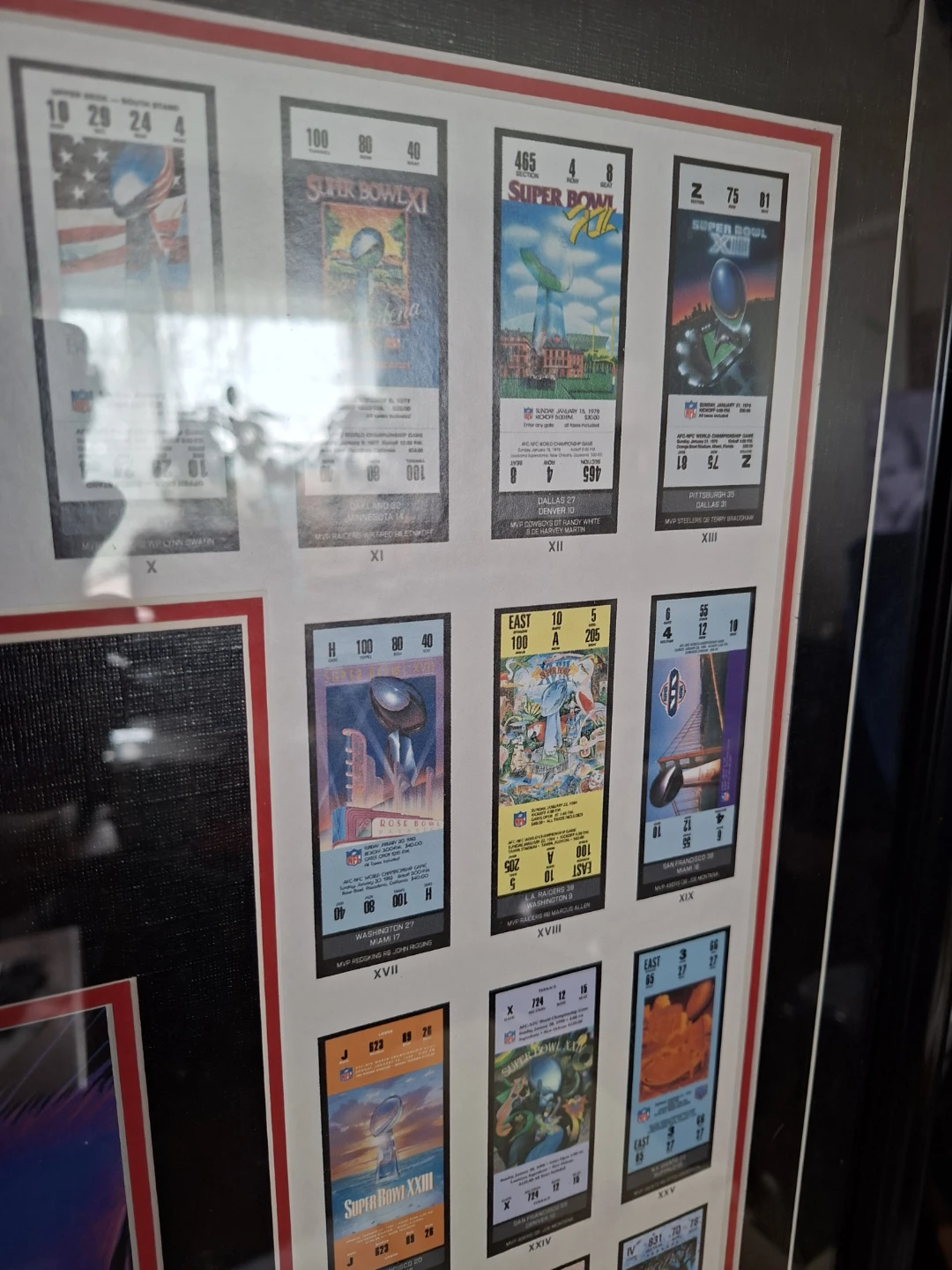 Super Bowl LVI Ticket Collection Framed Memorabilia - photo 3