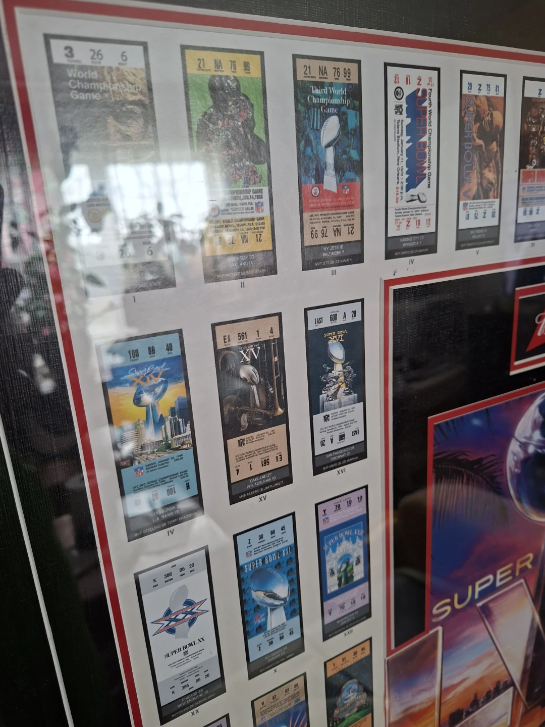 Super Bowl LVI Ticket Collection Framed Memorabilia - photo 4