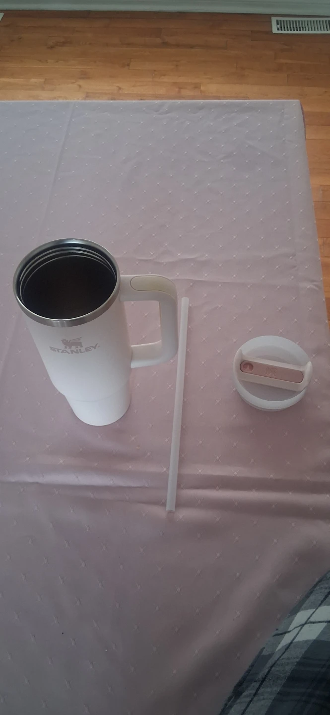 Stanley White Tumbler with Straw - photo 2