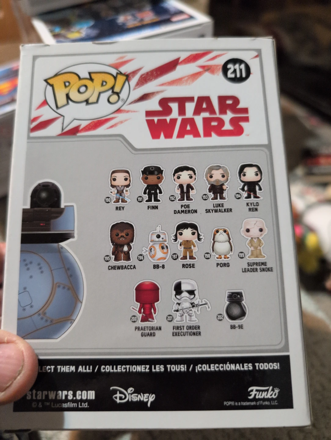 Funko Pop! Star Wars BB-8 Resistance BB Unit #211 - photo 2