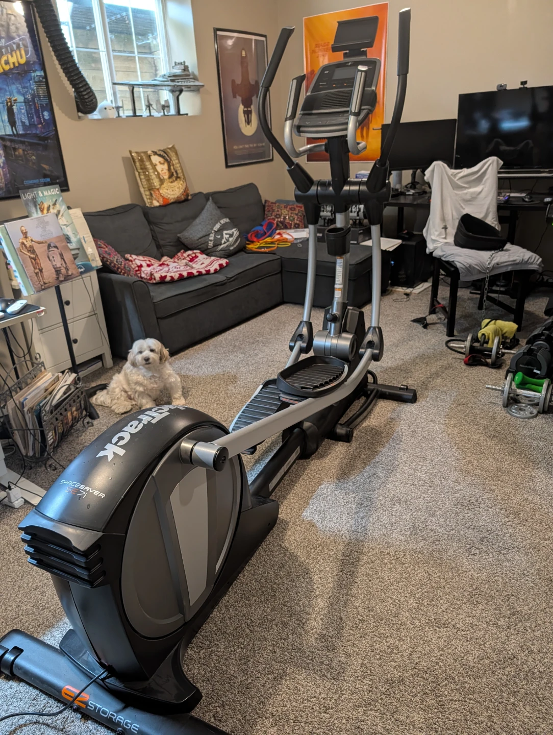 NordicTrack Spacesaver SE7i Elliptical - photo 2