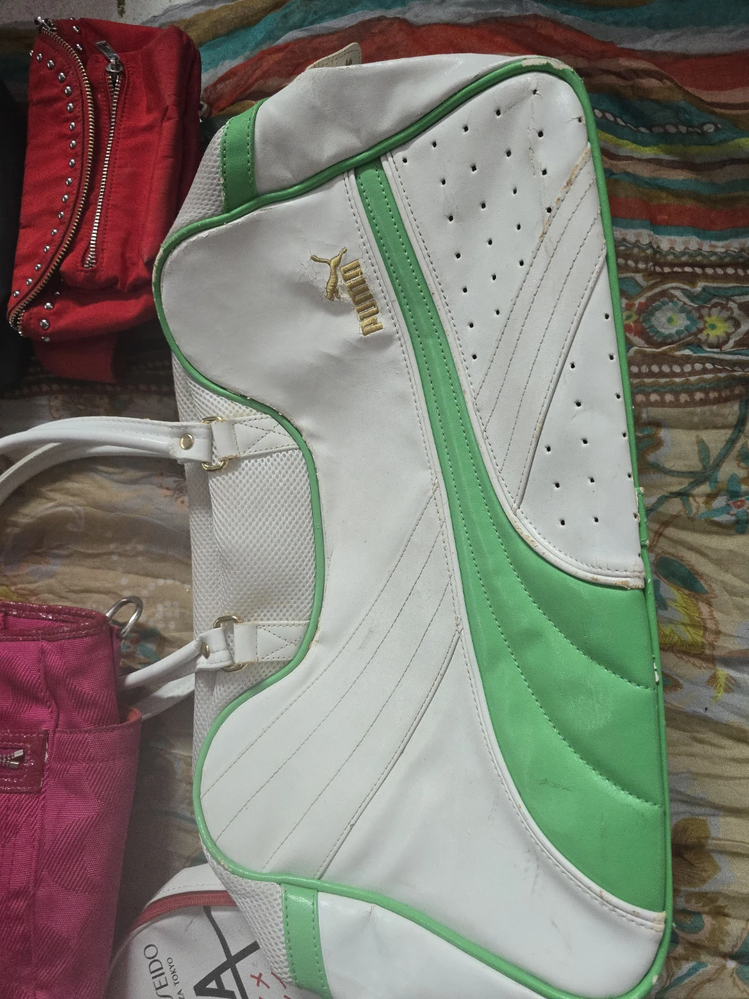 Coach Pink Monogram Tote Bag - photo 4