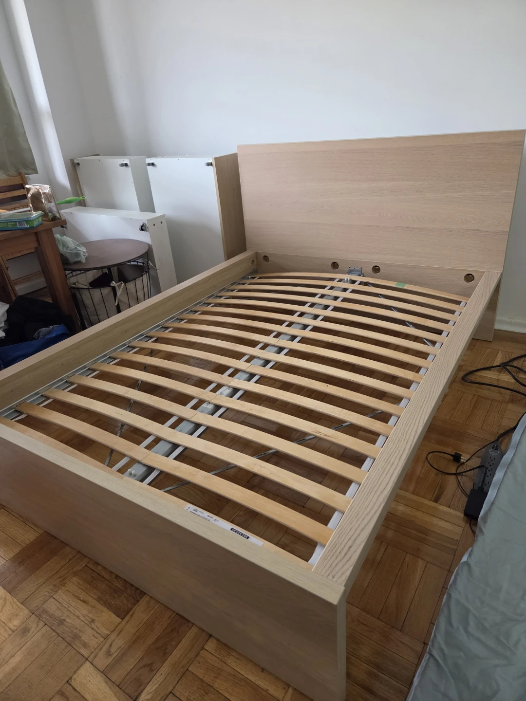 IKEA Malm Full/Double Bed Frame in Oak Veneer - photo 2