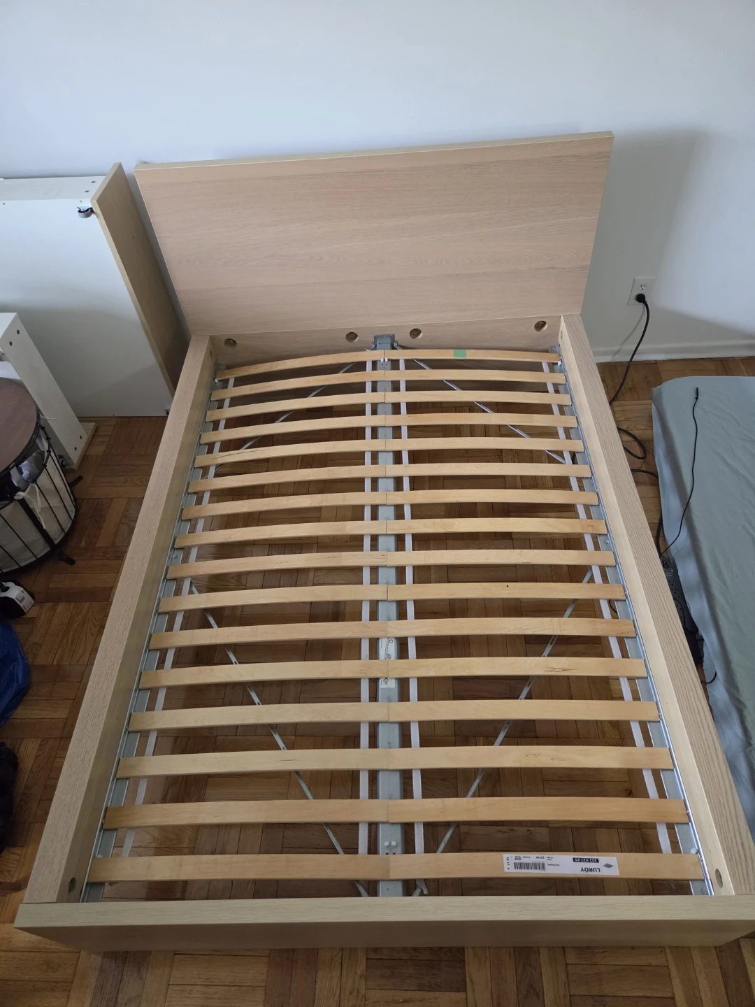 IKEA Malm Full/Double Bed Frame in Oak Veneer