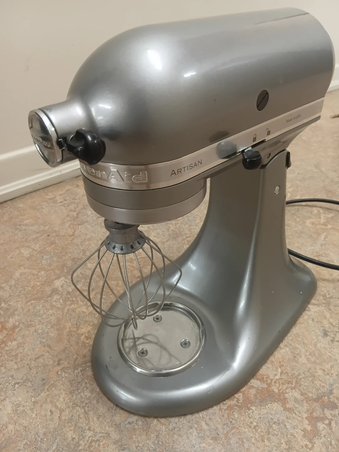 KitchenAid Artisan Stand Mixer - Silver - photo 3