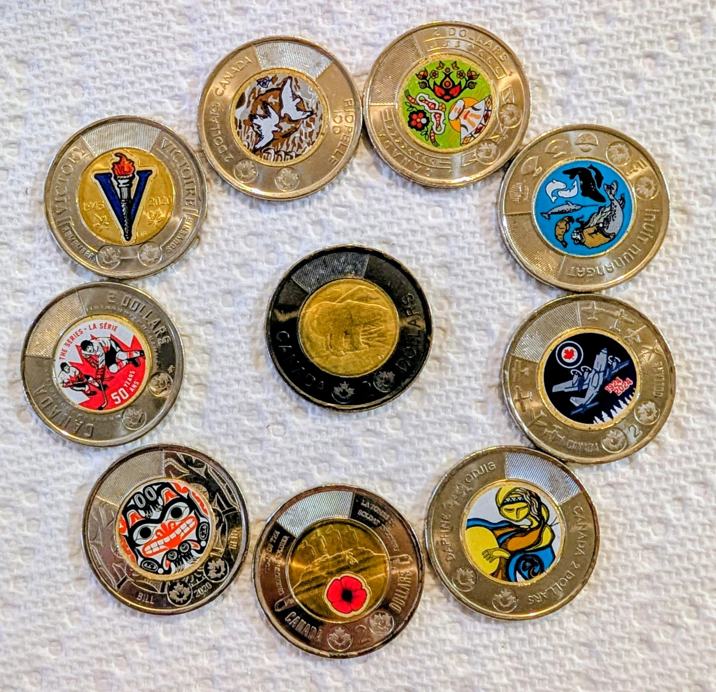 Canadian Commerative Coin Collection