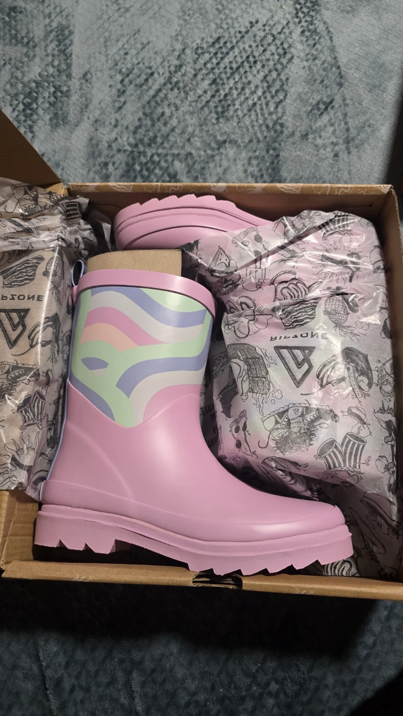 Ripzone Puddle Jumper Girls Boots - Pink, Size 4 US