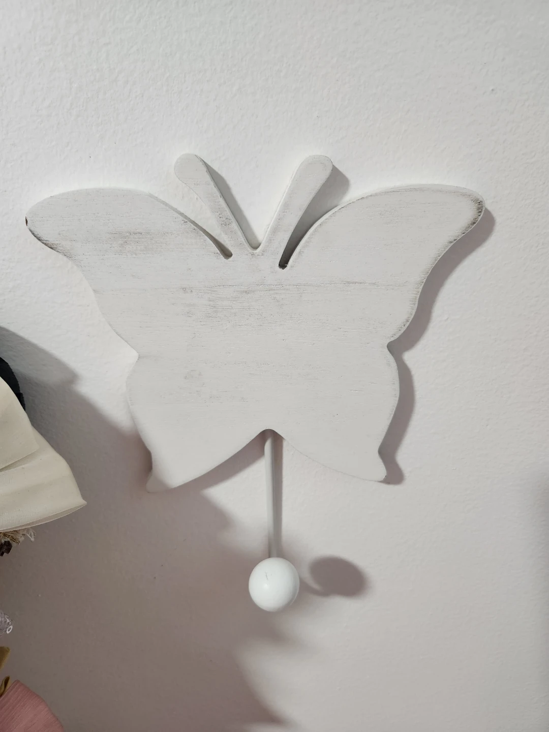 Wooden Wall Hooks - Heart, Flower, Butterfly Shapes - photo 3