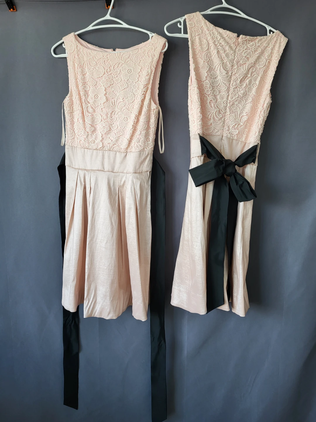 LE CHÂTEAU Pink Lace Bridesmaid Dresses  XS/TP - photo 2
