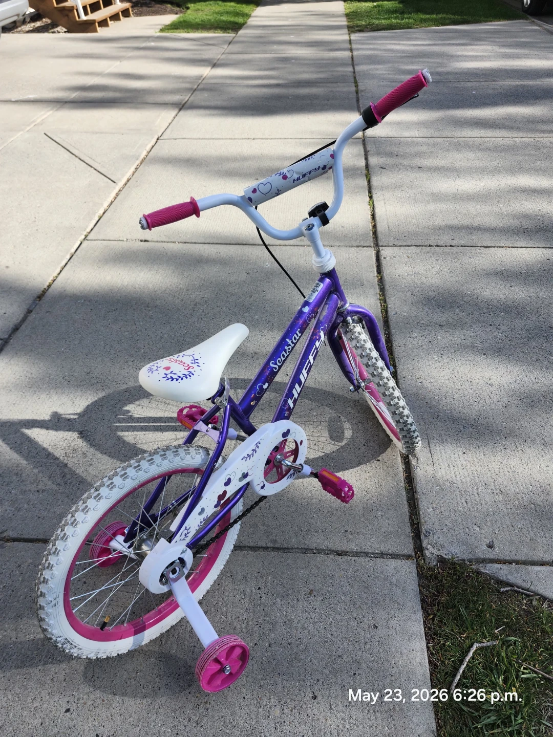 Huffy Sea Star Kids Bike - Purple