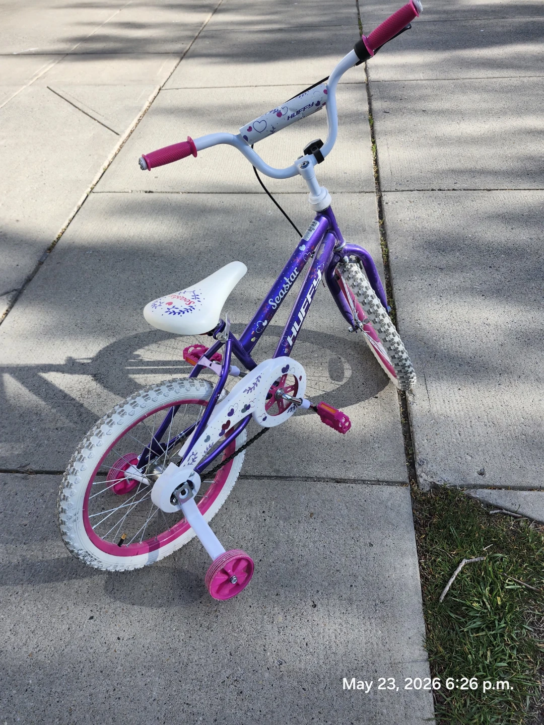 Huffy Sea Star Kids Bike - Purple - photo 2