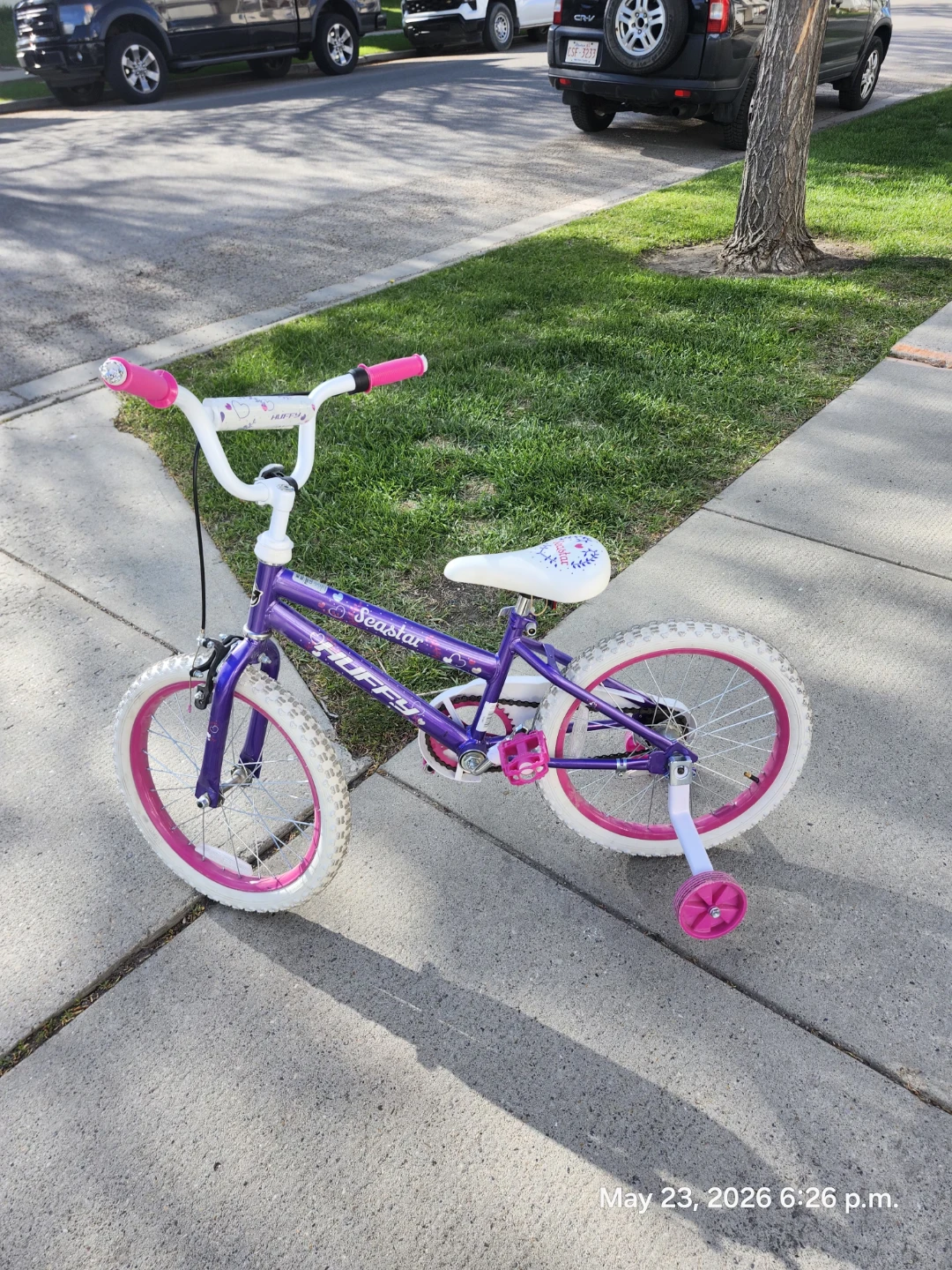 Huffy Sea Star Kids Bike - Purple - photo 3