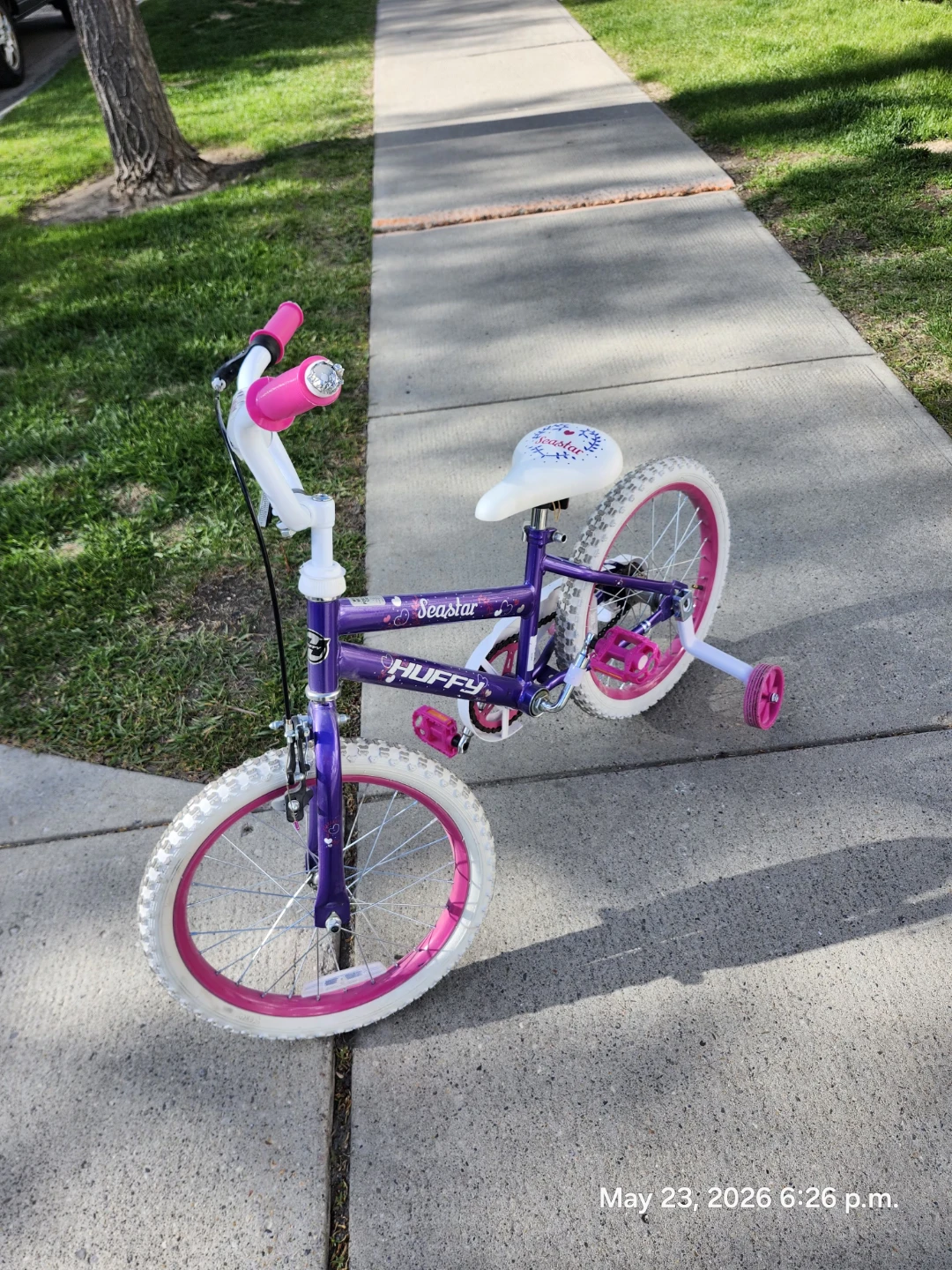 Huffy Sea Star Kids Bike - Purple - photo 4