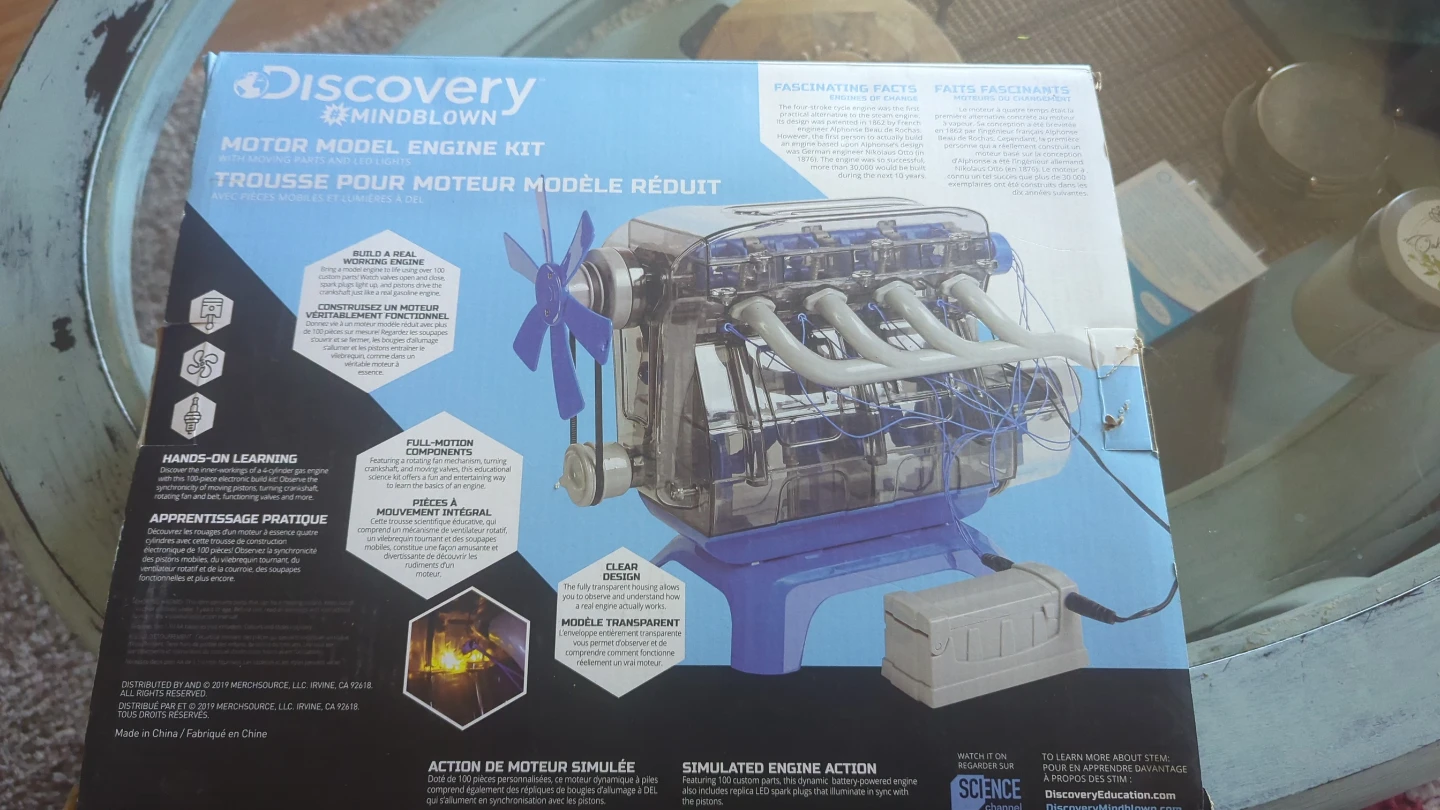 Discovery #Mindblown Motor Engine STEM Kit - photo 2