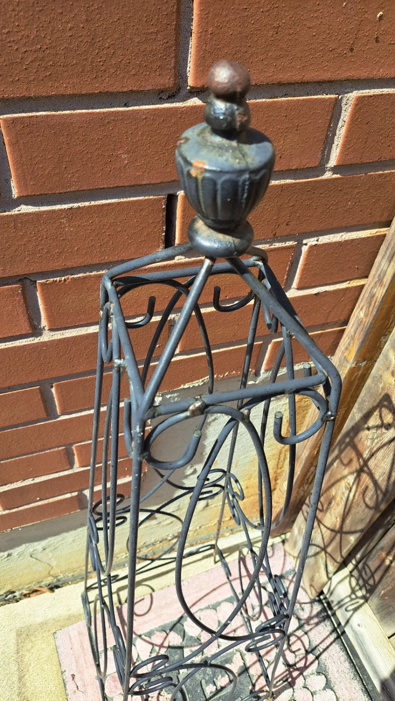 Metal Garden Obelisk Trellis - photo 3