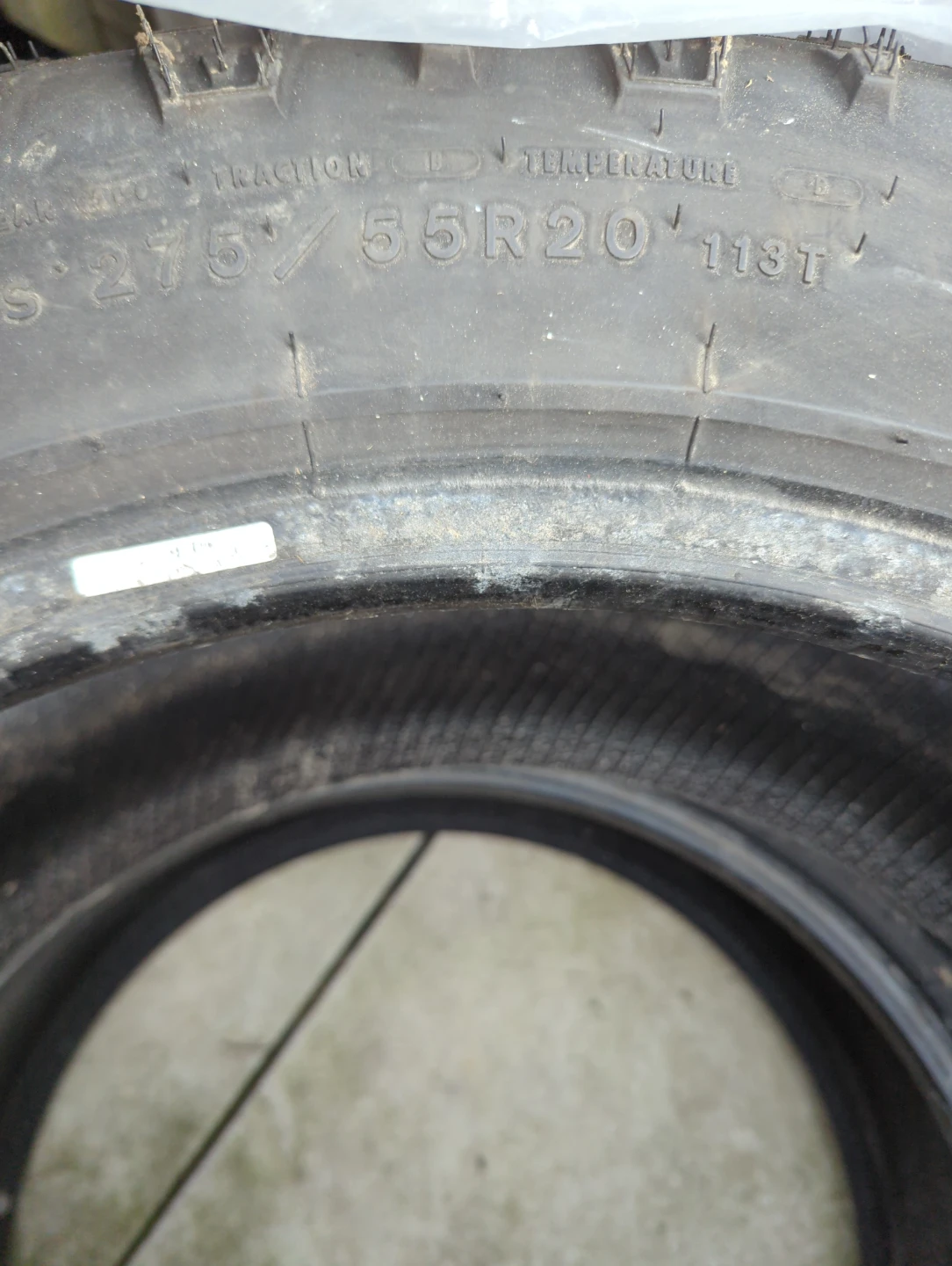 Wrangler All-Terrain Tire 275/55R20