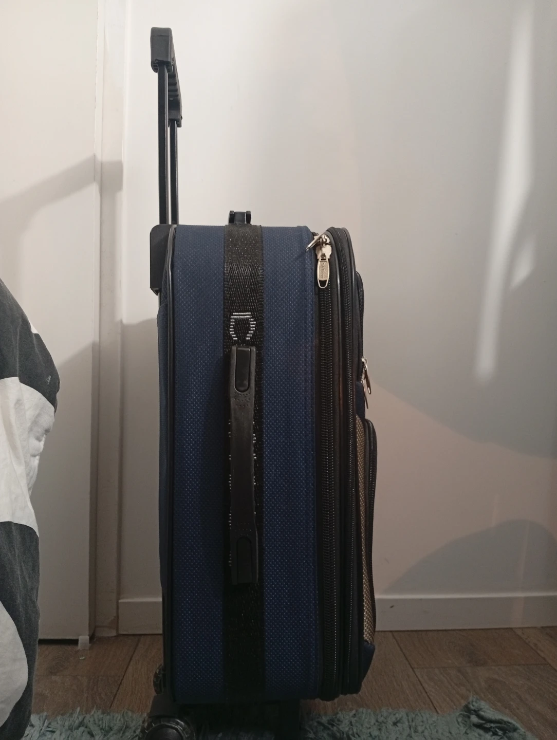 Canosa navy blue rolling luggage - photo 2