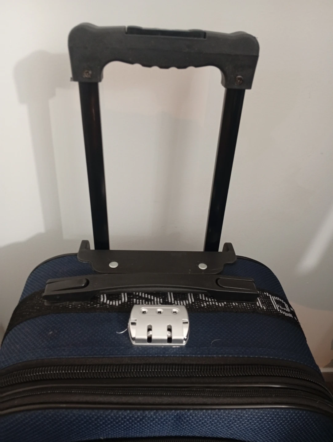 Canosa navy blue rolling luggage - photo 3