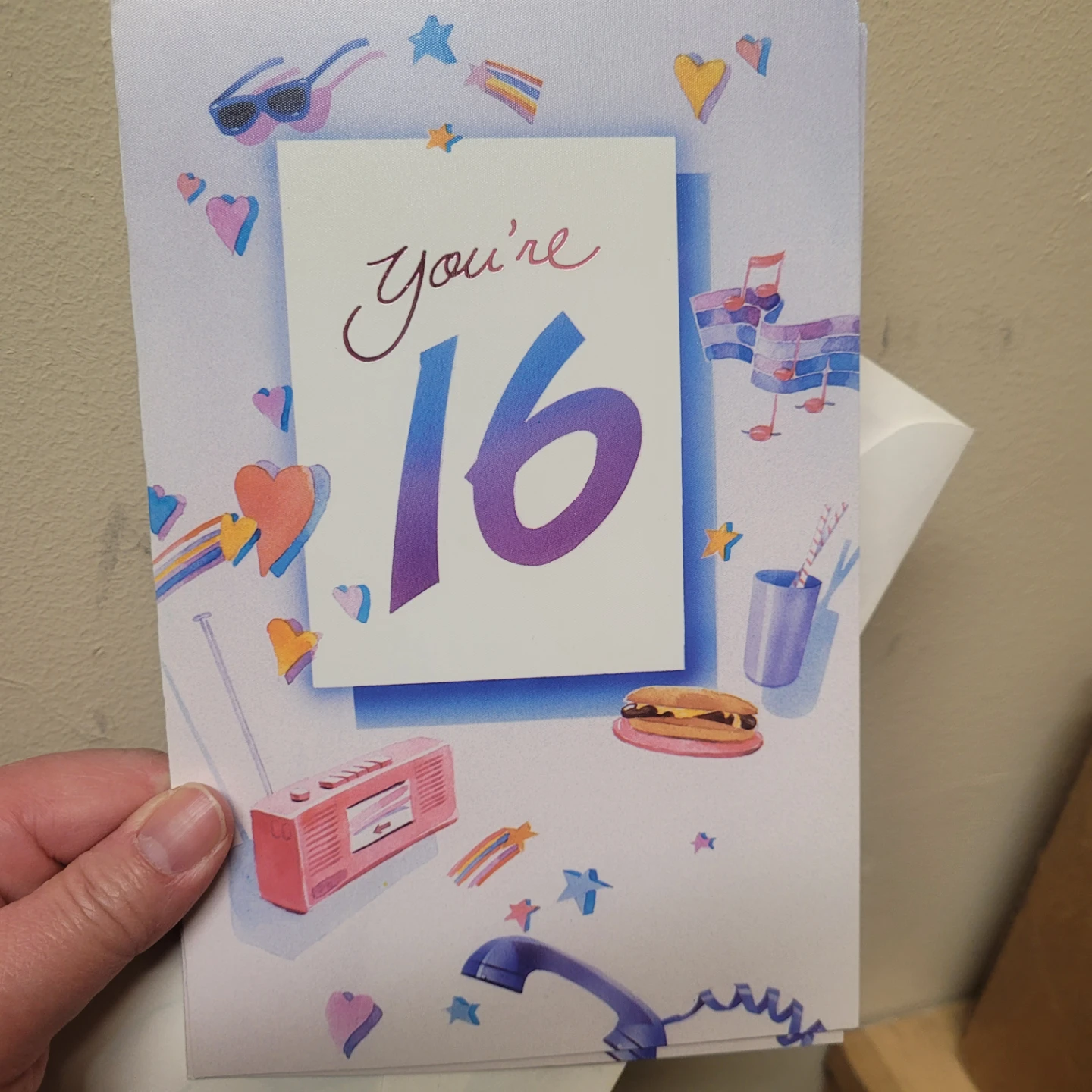 Sweet 16 Birthday Card