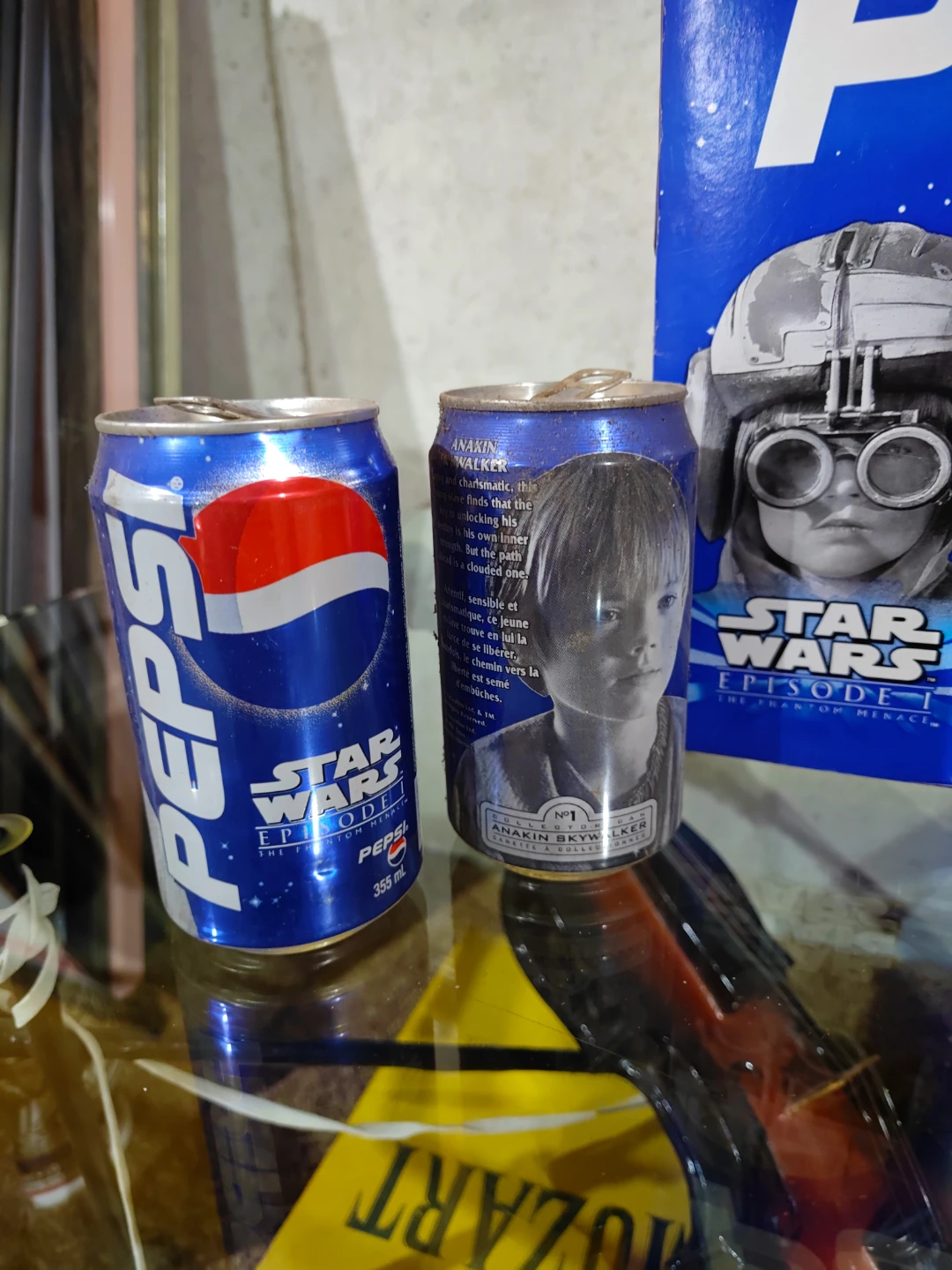 Vintage 1999 Star Wars Episode 1 Pepsi Collector Cans - photo 2