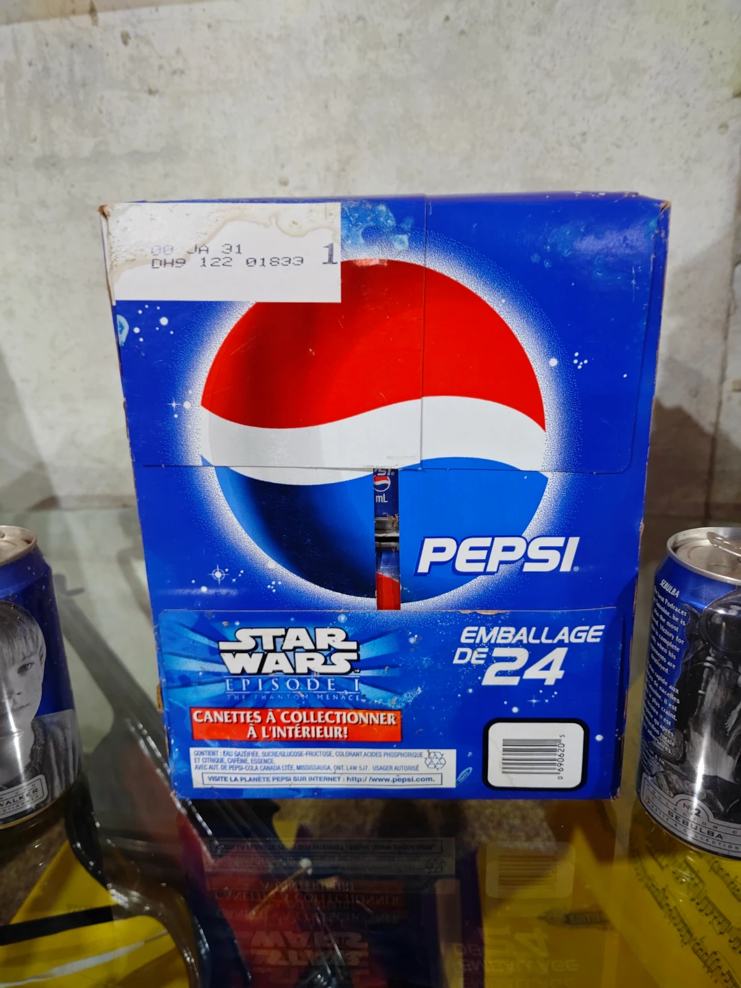 Vintage 1999 Star Wars Episode 1 Pepsi Collector Cans - photo 4