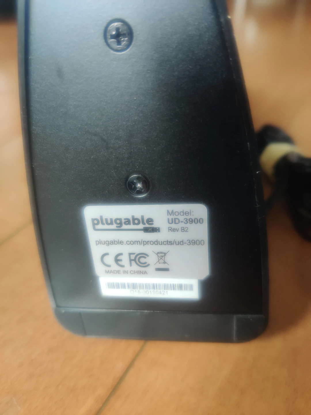 Plugable USB 3.0 Universal Laptop Docking Station UD-3900 - photo 4