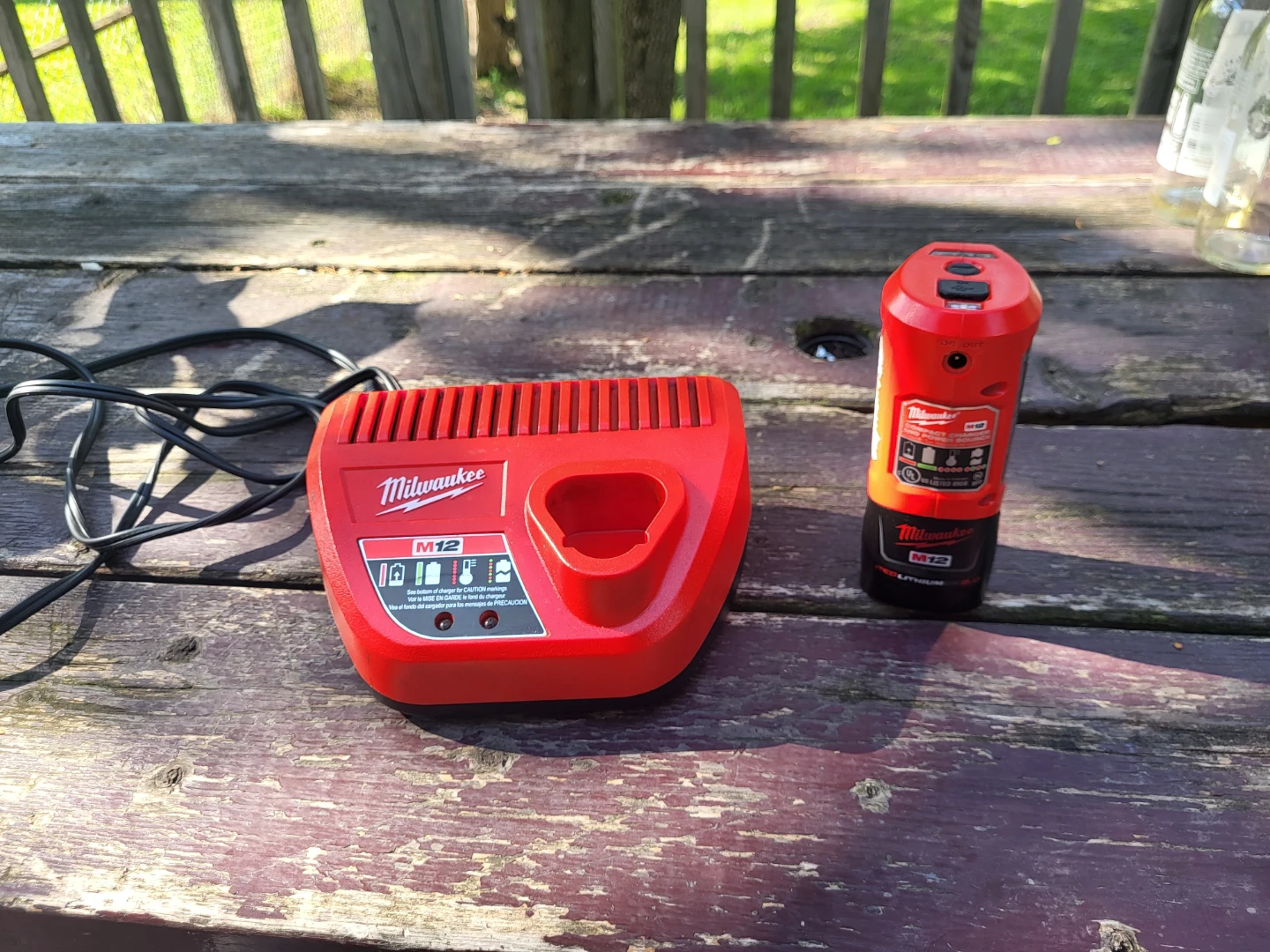 Milwaukee M12 Red Lithium Battery Charger