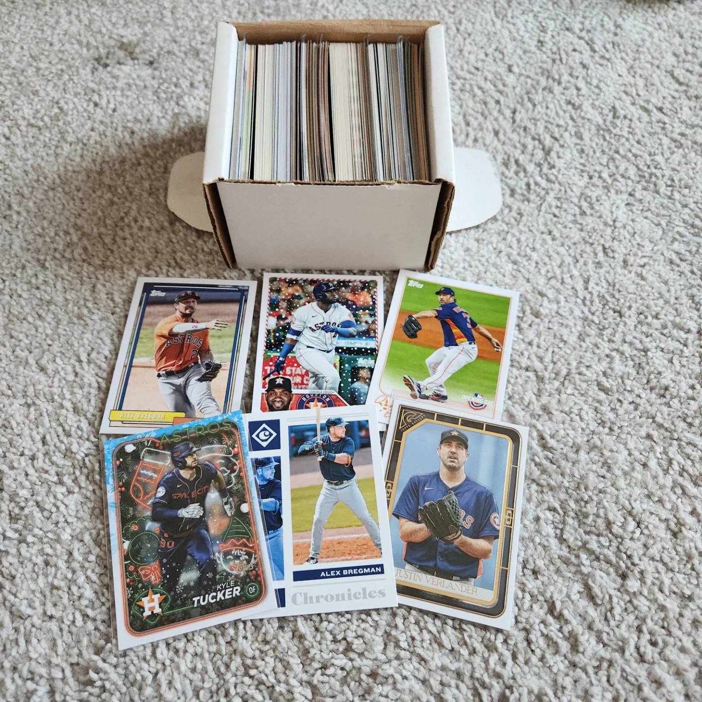 Houston Astros, 100 Baseball Cards Team lot - photo 2
