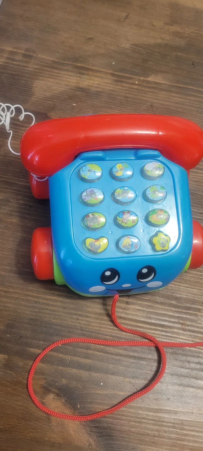 Faux Fisher-Price Pull-Along Toy Phone - photo 2