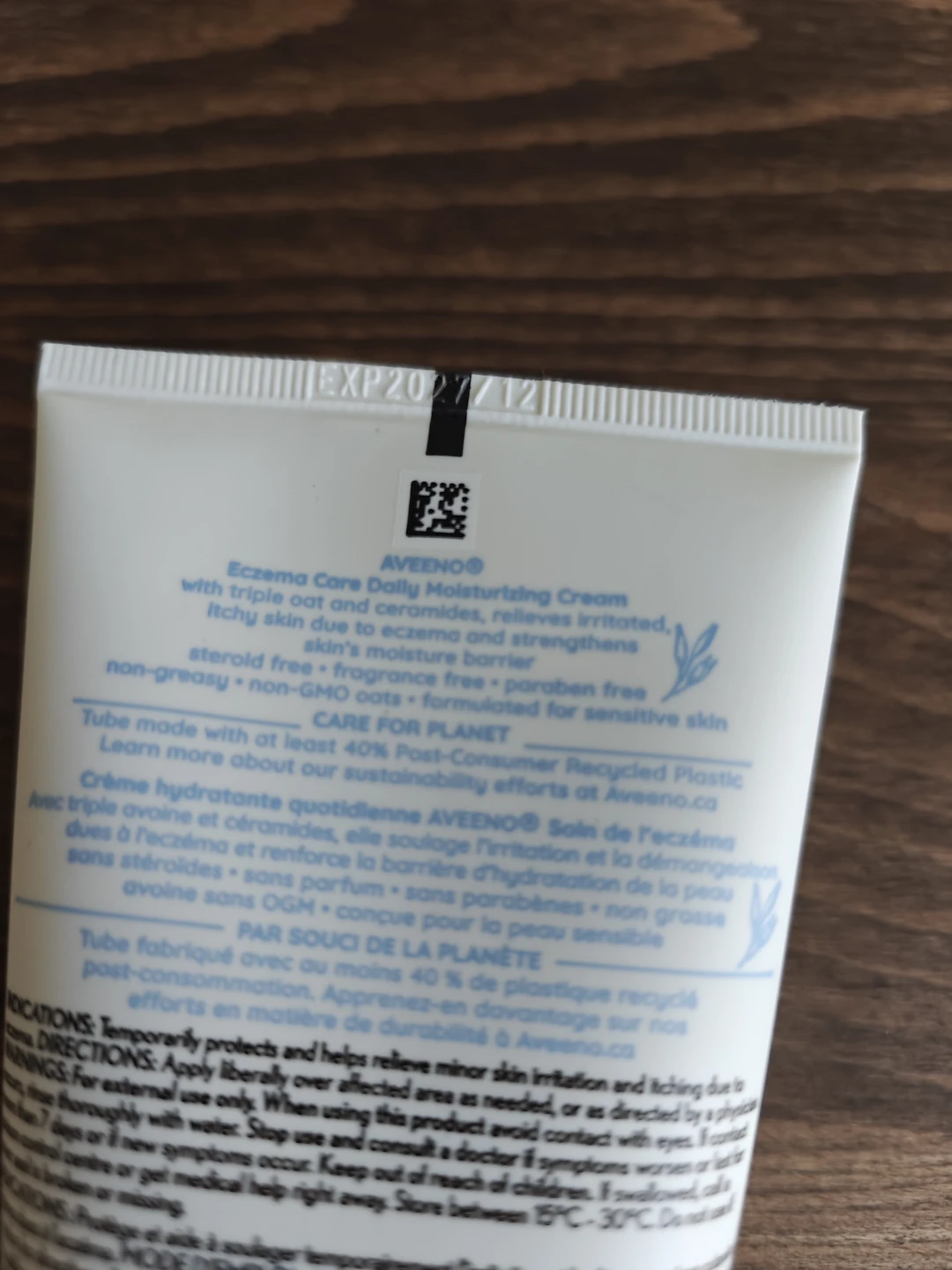 Aveeno Eczema Care Daily Moisturizing Cream 166 mL - photo 2