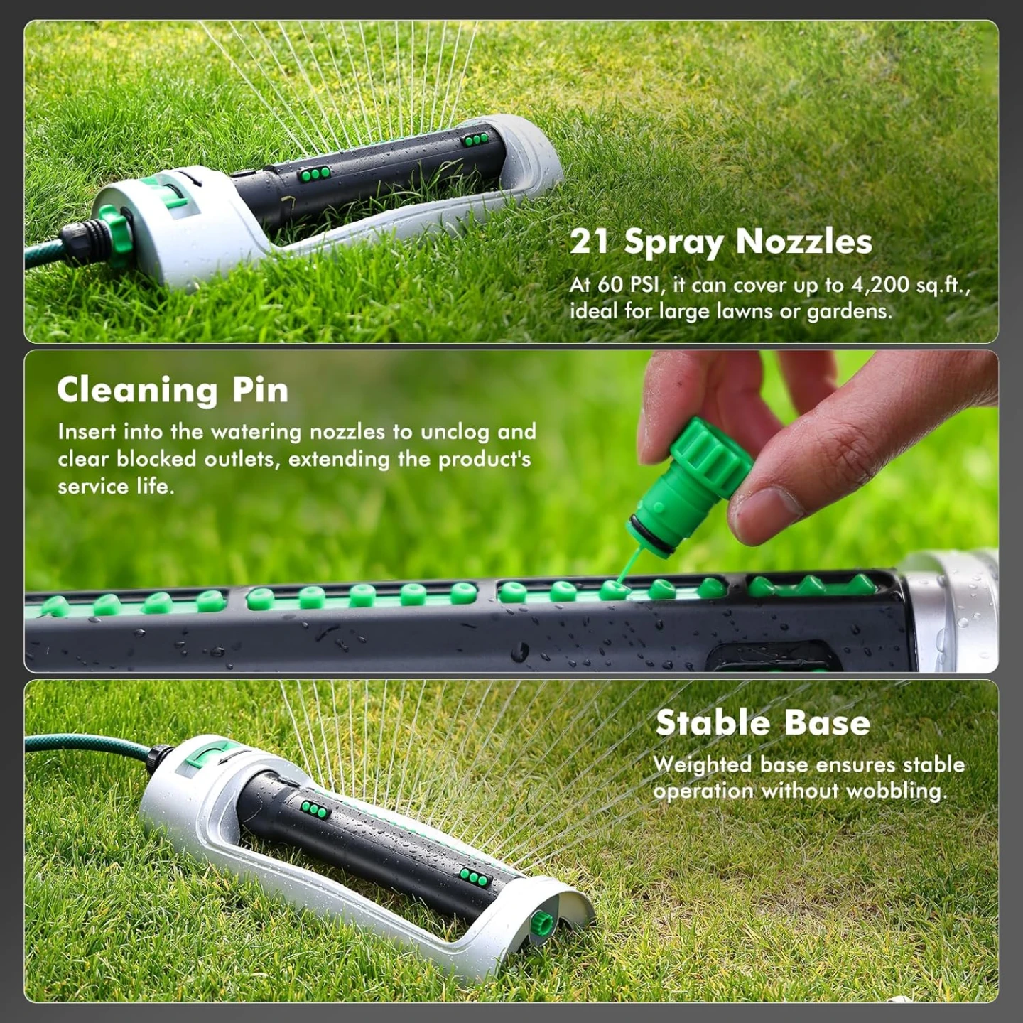 Restmo Turbo Oscillating Sprinkler - photo 3