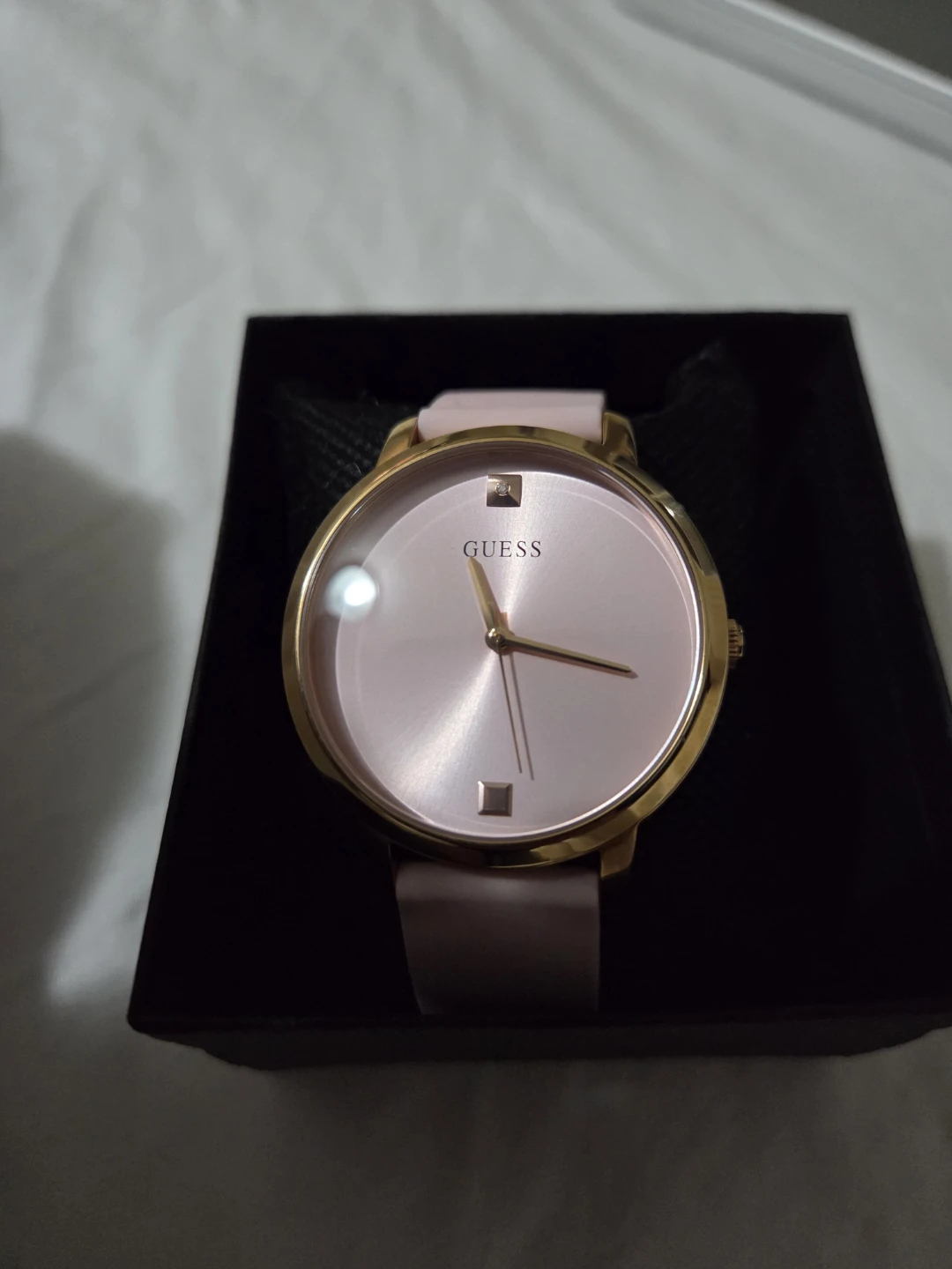 Guess Women's Watch - Pink and Gold