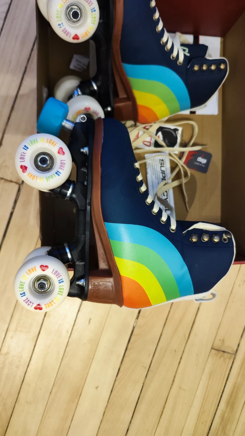 Chaya Rainbow Melrose Elite Roller Skates size EU38