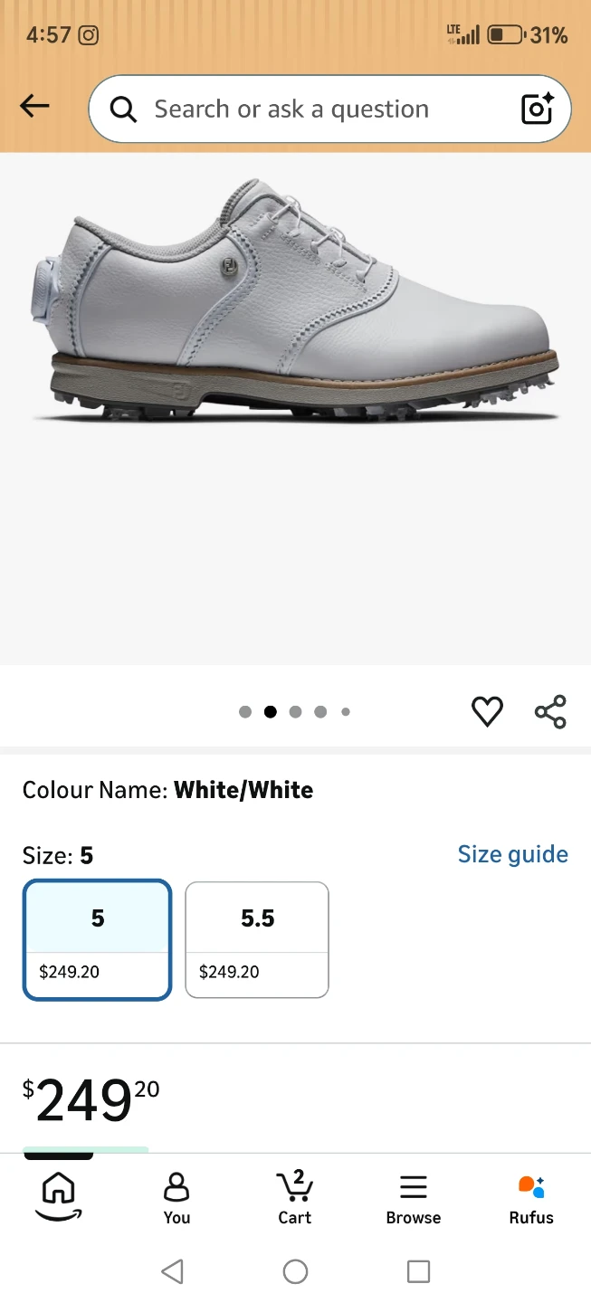 FootJoy Womens Premiere Series - Bel Air Boa Golf Shoe   #8 - photo 4