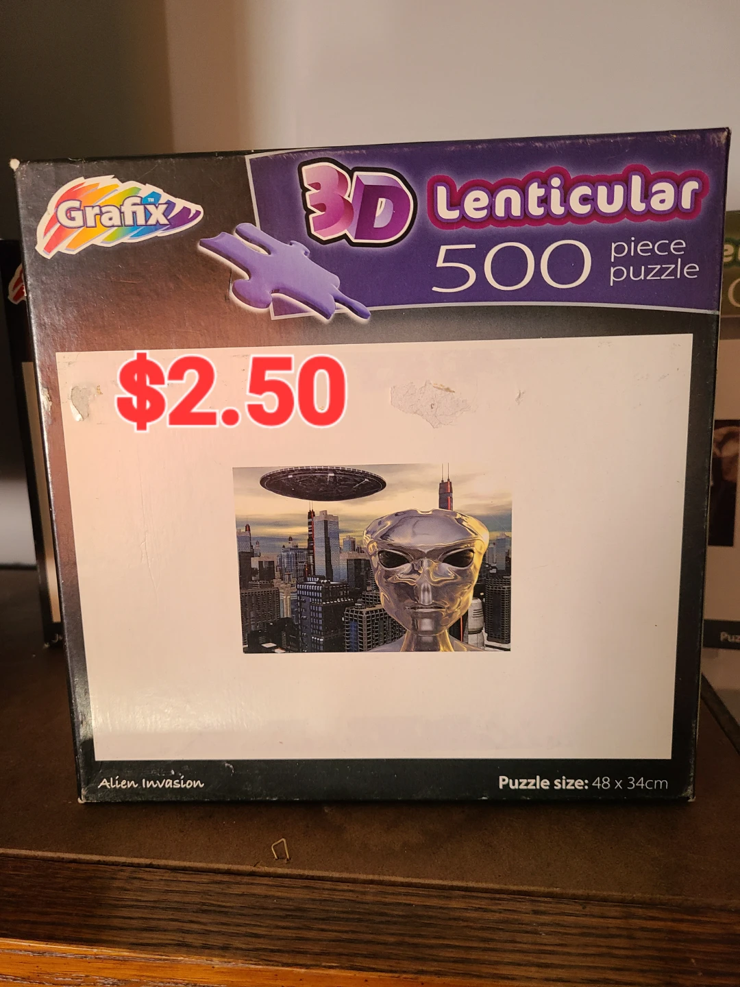 Grafix 3D Lenticular 500 Piece Puzzles - photo 2