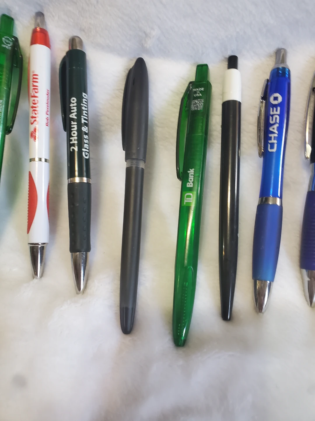 Lot of 10 Promotional Ballpoint Pens - Various Brands - photo 3