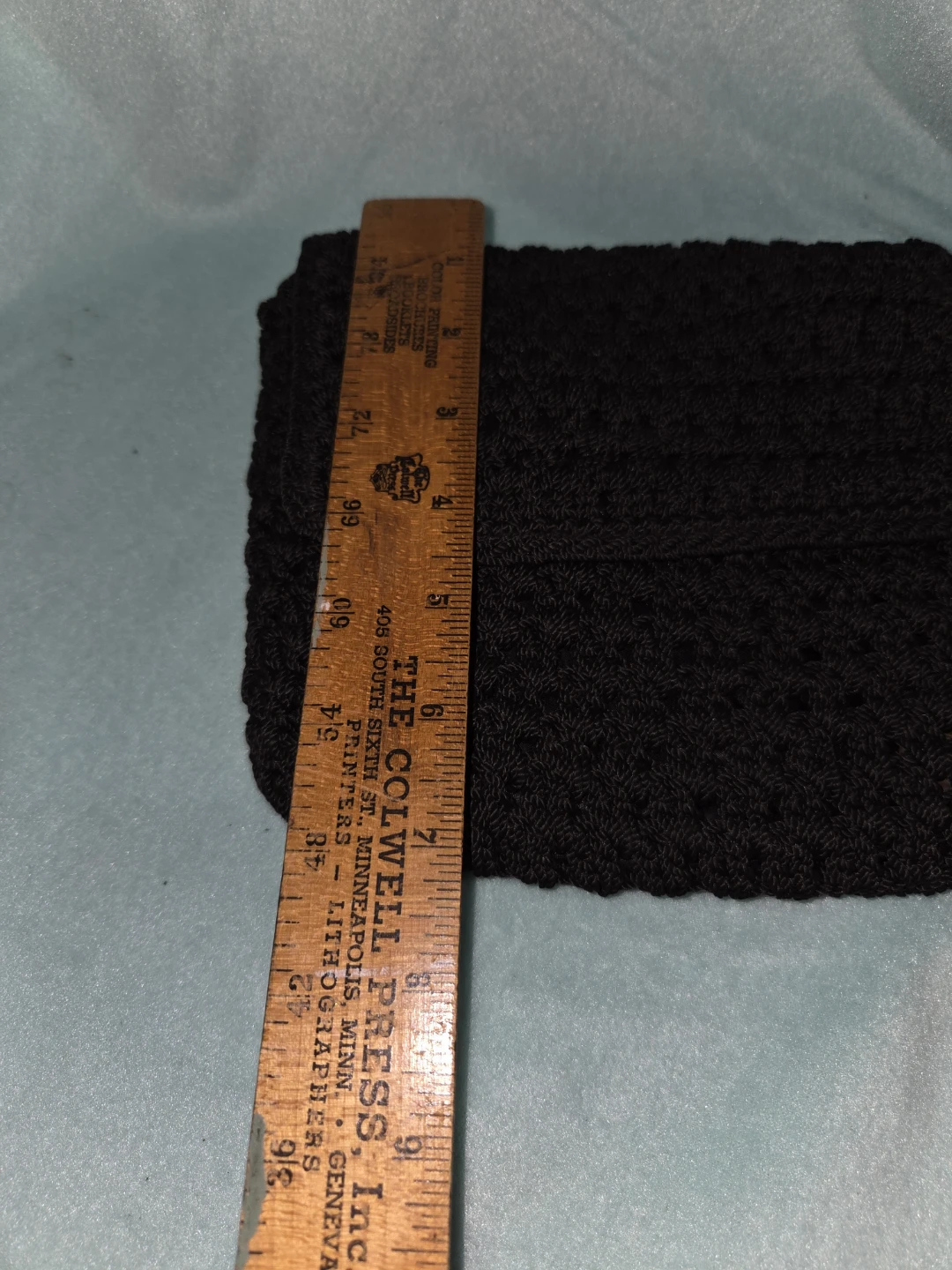 The Sak Black Crochet Clutch Purse - photo 5
