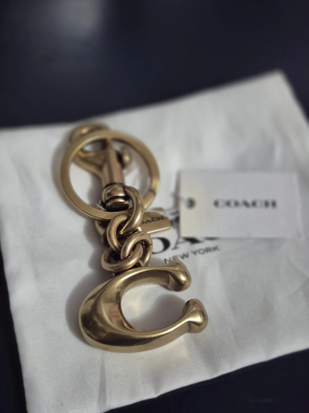 Coach Signature C Bag Charm/Keychain - photo 4