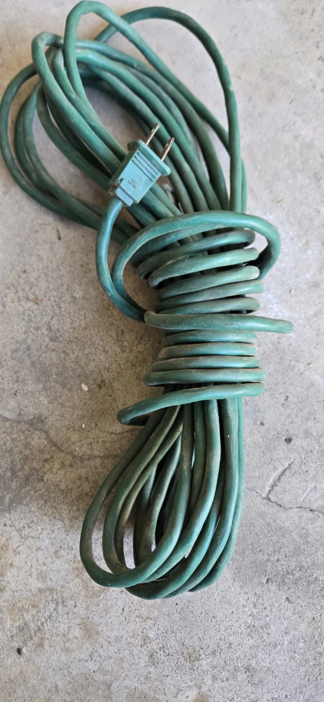 Green Extension Cord 30 feet