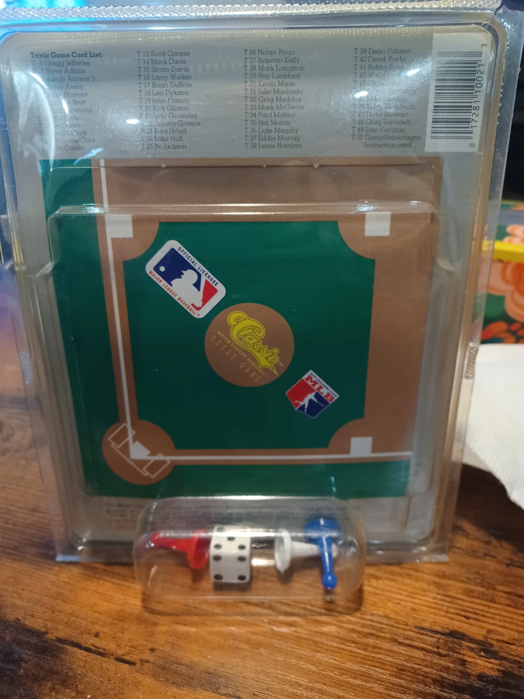 Classic Major League Baseball Board Game 1990 Travel Edition - photo 2
