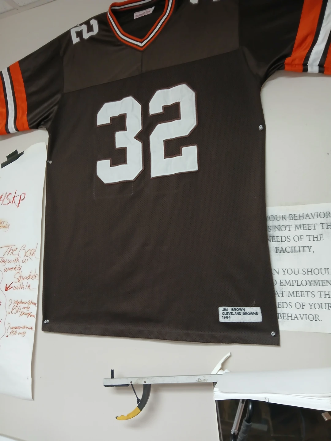 Mitchell & Ness Jim Brown Cleveland Browns Jersey 1964