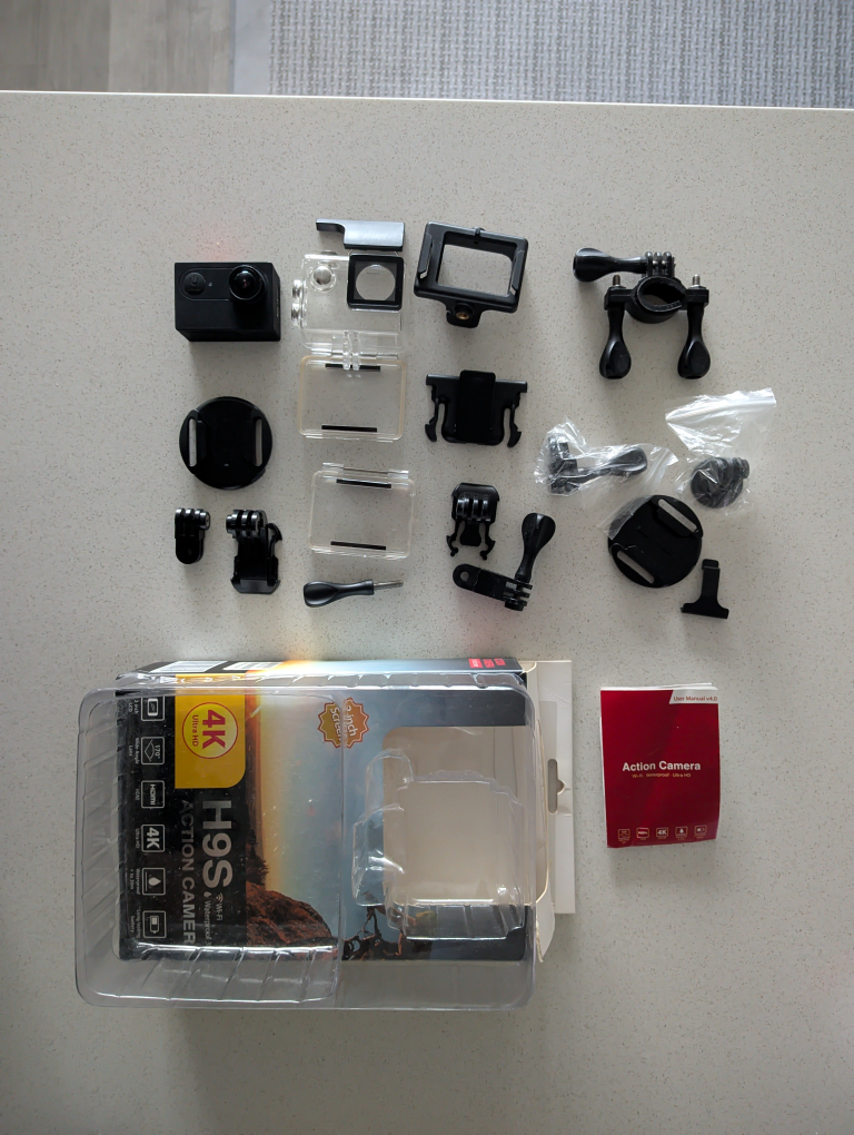 4K Action Camera with Accessories (barely used) - photo 4